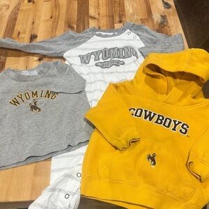 Wyoming Cowboys Kids Hoodie, Shirt, and Jammies